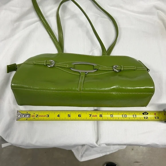 Franco Sarto Green Leather Handbag - Picture 5 of 8